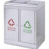機(jī)場(chǎng)彈蓋不銹鋼垃圾桶