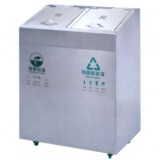 商用室內(nèi)環(huán)保分類不銹鋼垃圾箱