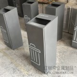 深圳高檔寫字樓創(chuàng)意室內(nèi)方形不銹鋼垃圾桶采購(gòu)案例