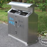不銹鋼定制分類垃圾桶為城市文明筑起一道堅固的風(fēng)景線
