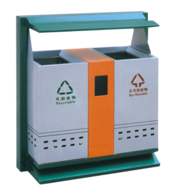 精品環(huán)衛(wèi)分類鋼制垃圾箱